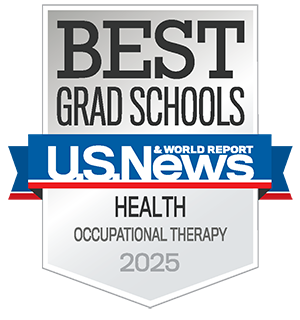 US News and World Reports Best in 2025 Health Occupational Therapy Badge