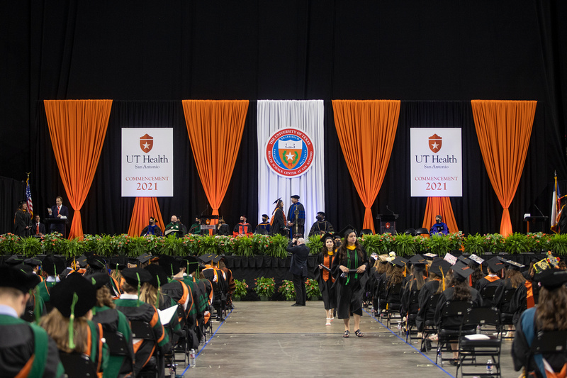 UT Health San Antonio 2021 Commencement at Alamodome